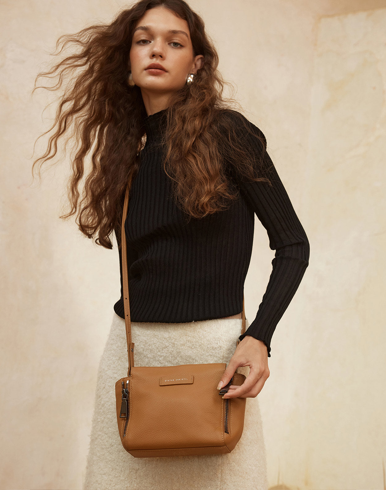 The Ascendants Leather Crossbody Bag Status Anxiety