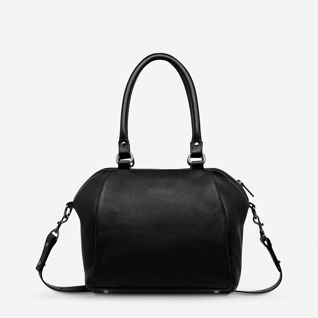 [STATUS ANXIETY]*Force of Being*ショルダーバッグ Force of Being Women's Black Large Leather bag | Status Anxiety®