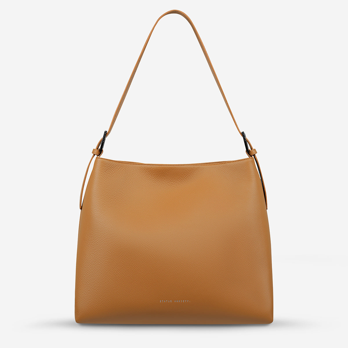 About It Women's Tan Leather Tote Bag Status Anxiety®
