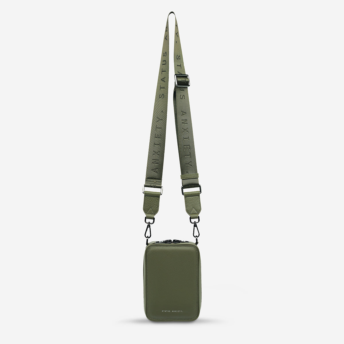 Good Life Women's Khaki Leather Bag Status Anxiety®