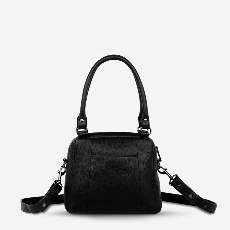 Status Anxiety Mini Mountains Women's Leather Handbag Black