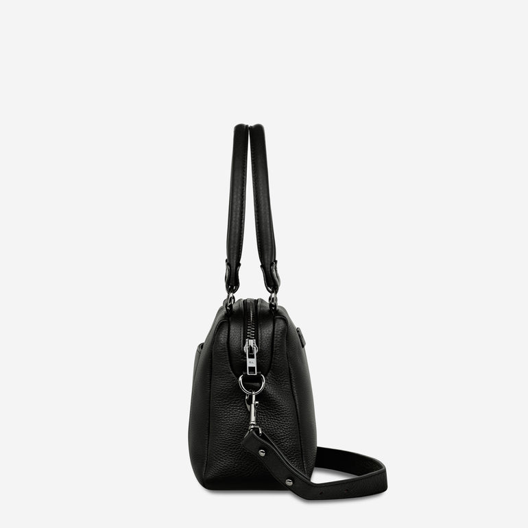 Status Anxiety Mini Mountains Women's Leather Handbag Black