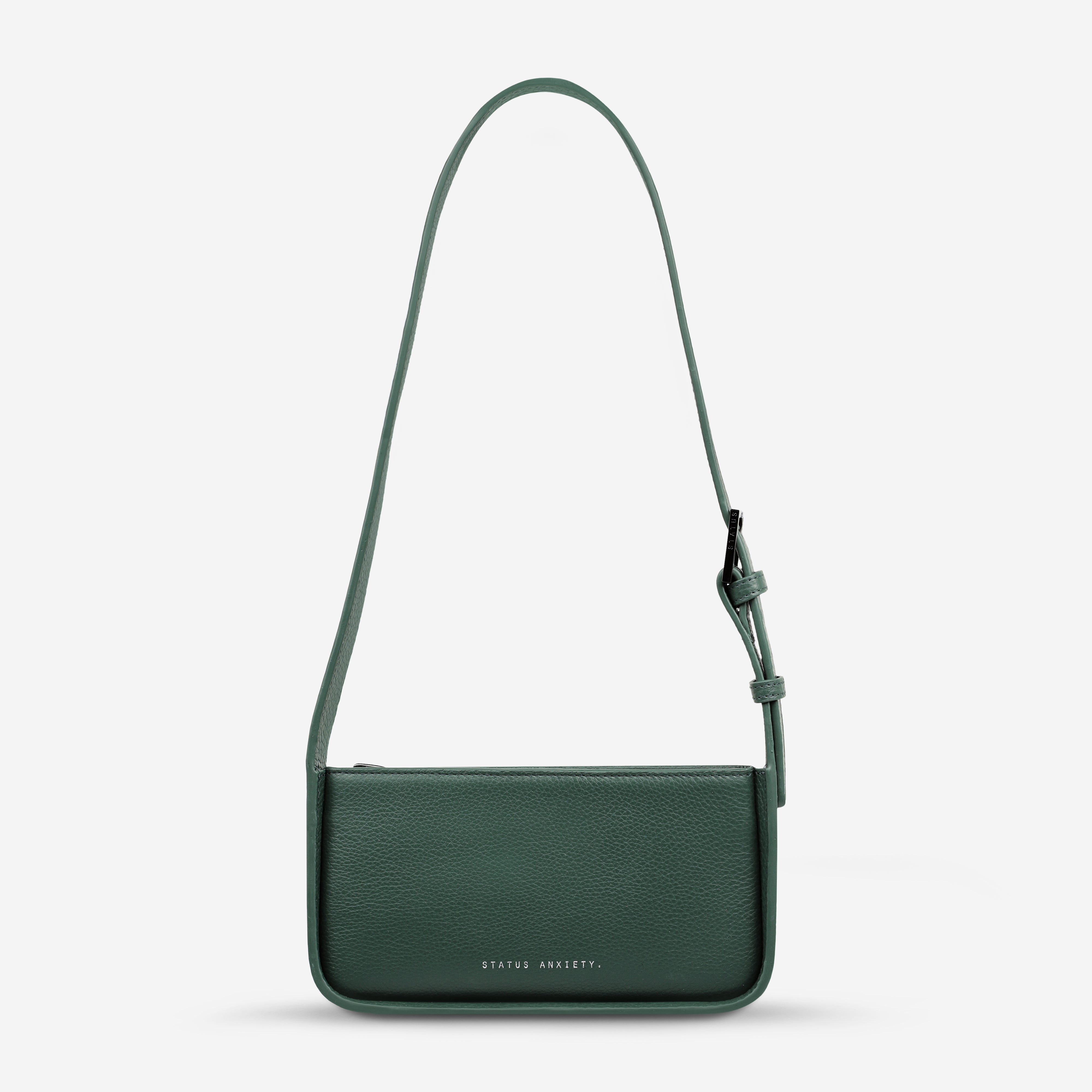 State of Mind Women’s Green Leather Bag | Status Anxiety®