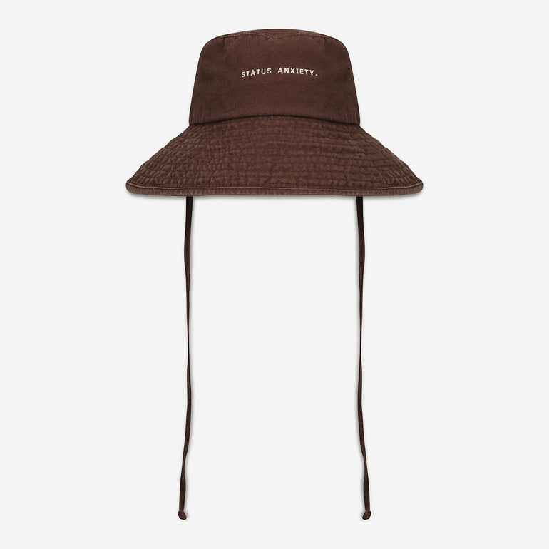 Status Anxiety Golden Days Bucket Hat Bark
