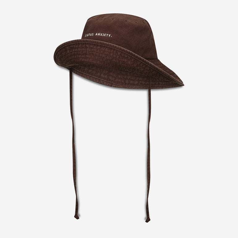 Status Anxiety Golden Days Bucket Hat Bark