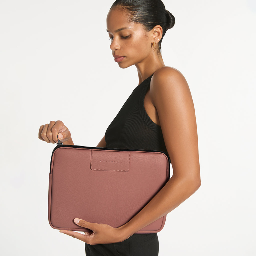Black and rose online gold laptop bag