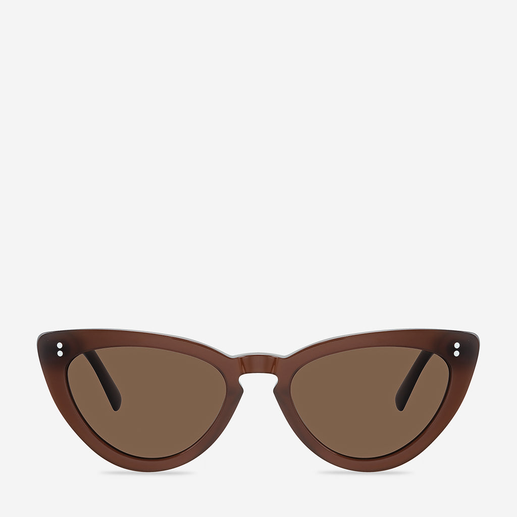 Villain Women's Brown Sunglasses Status Anxiety