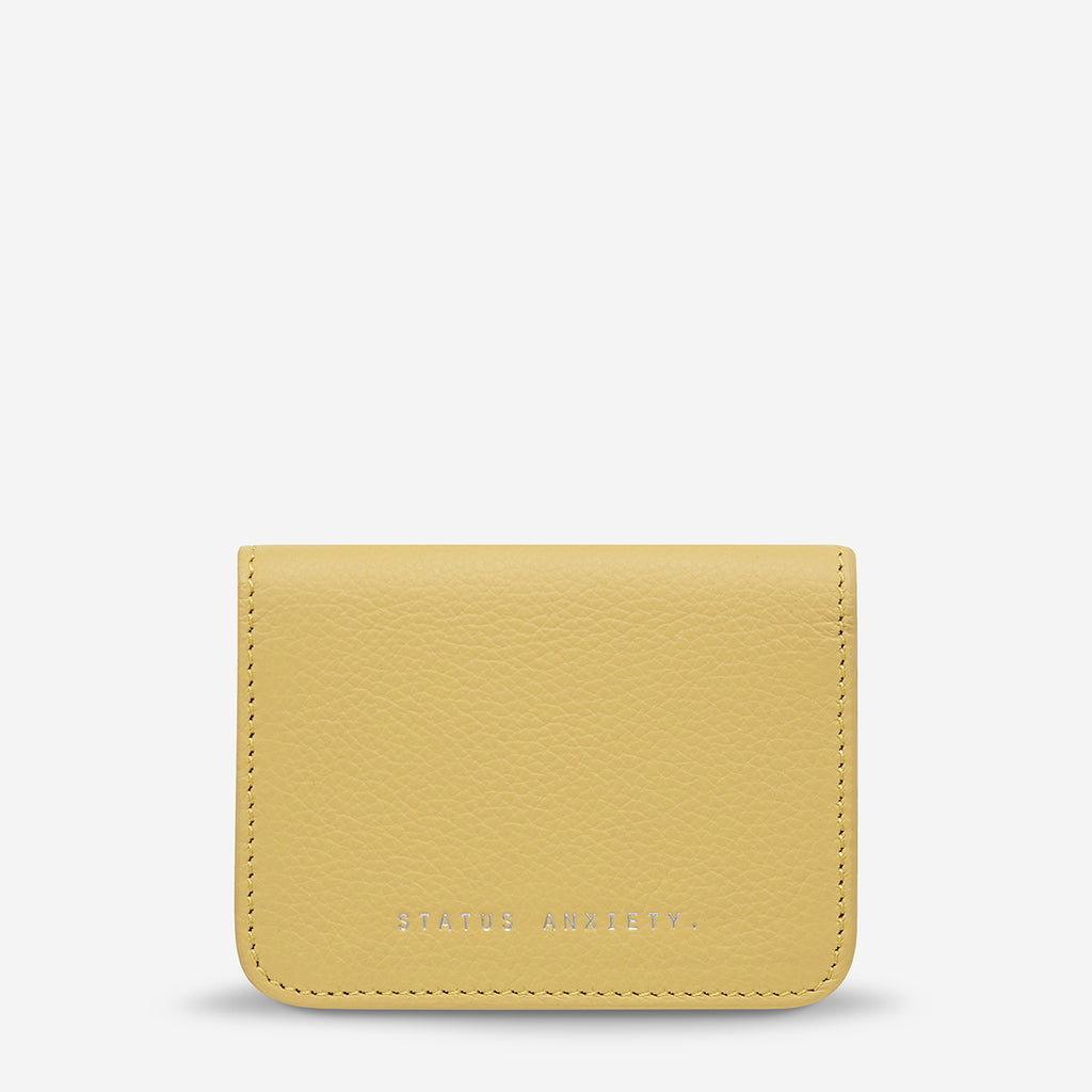 Miles Away Buttermilk Leather Wallet Status Anxiety®