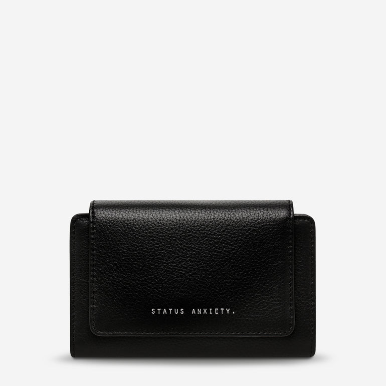 Status Anxiety Visions Women's Leather Wallet Black