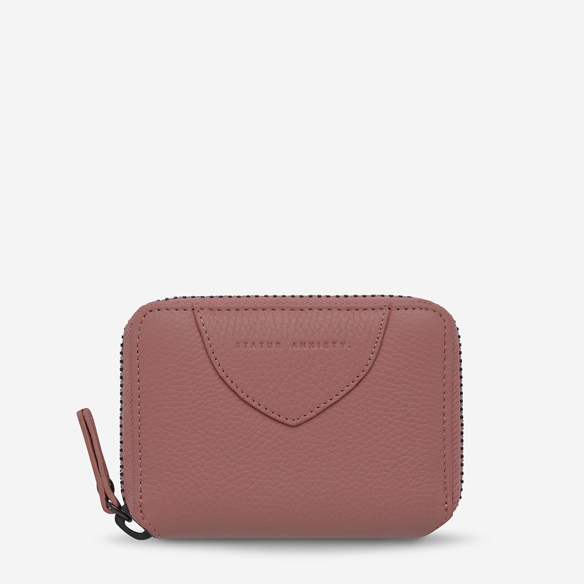 Wayward Dusty Rose Leather Wallet Status Anxiety® Official