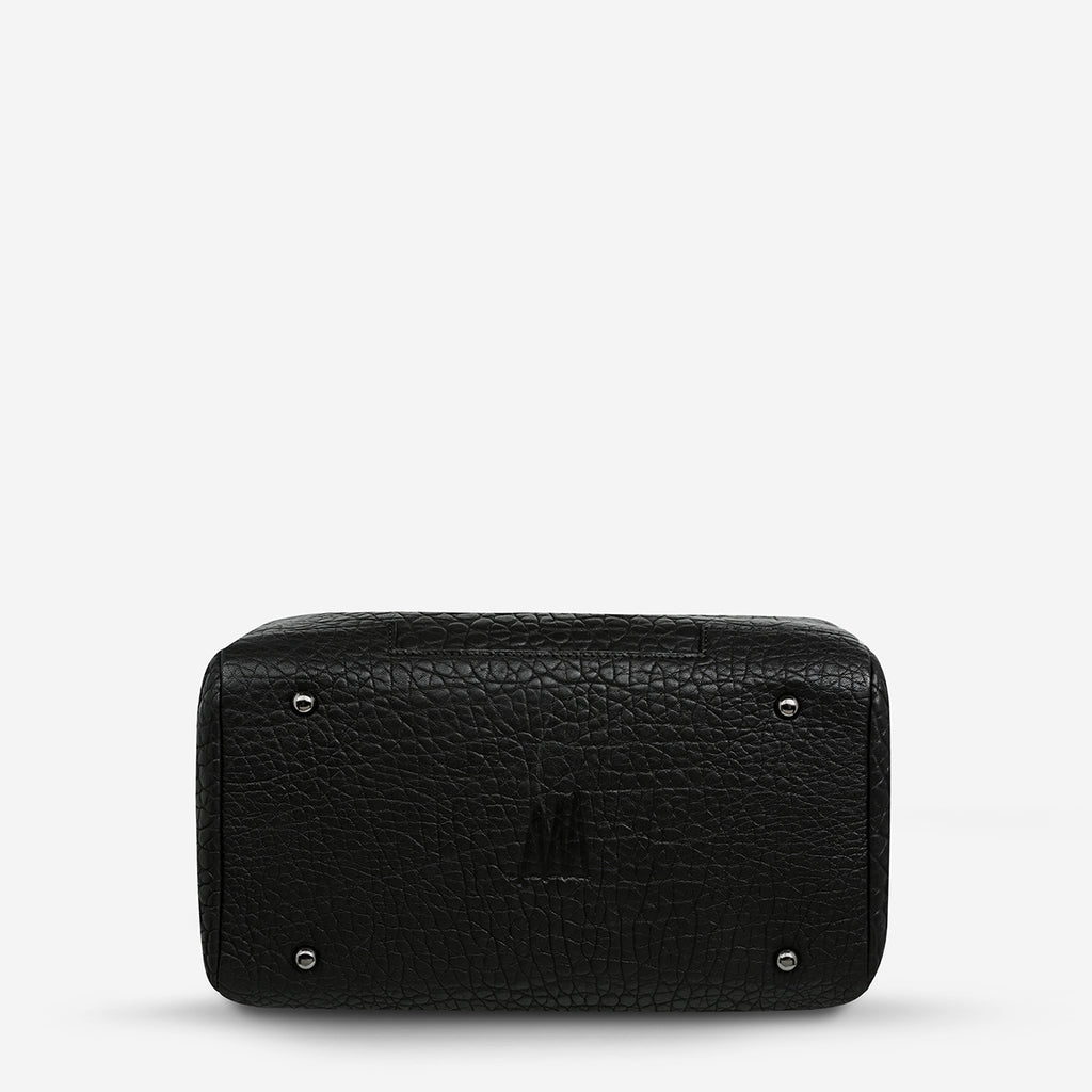 Don't Ask Women's Black Bubble Leather Bag Status Anxiety®