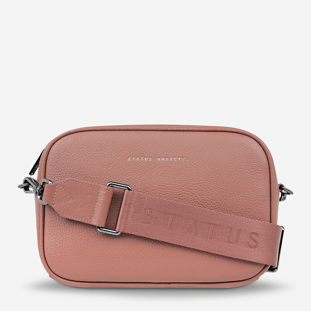Plunder With bed Strap Dusty Rose Crossbody Bag Status Anxiety®