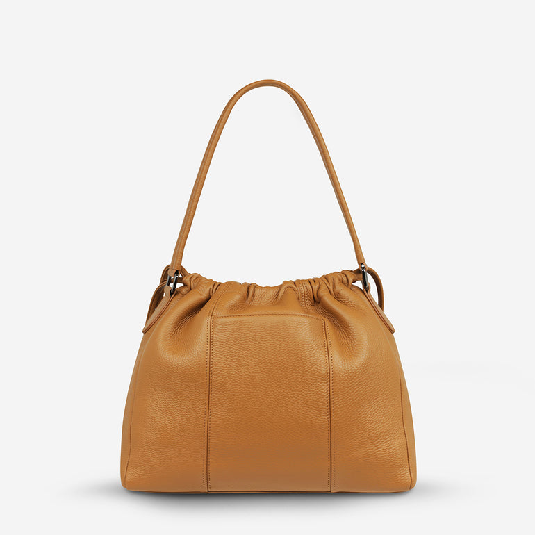 Status Anxiety Point Of No Return Women's Leather Bag Tan