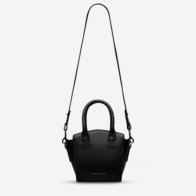 Status Anxiety Worst Behind Us Women's Leather Bag Black