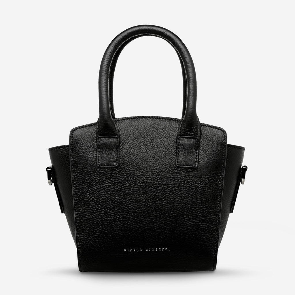 Worst Behind Us Women's Black Leather Bag Status Anxiety®