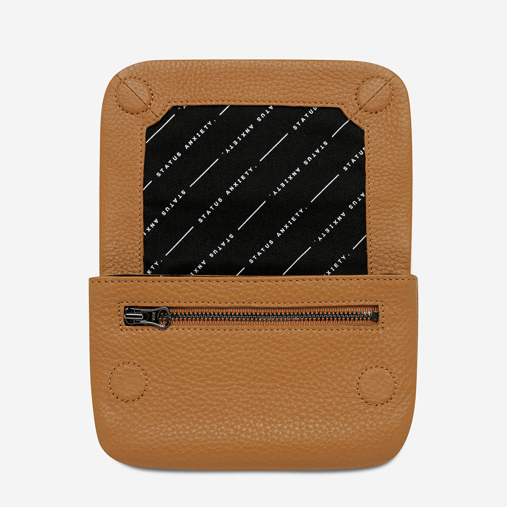 Impermanent Women's Tan Leather Wallet Status Anxiety®