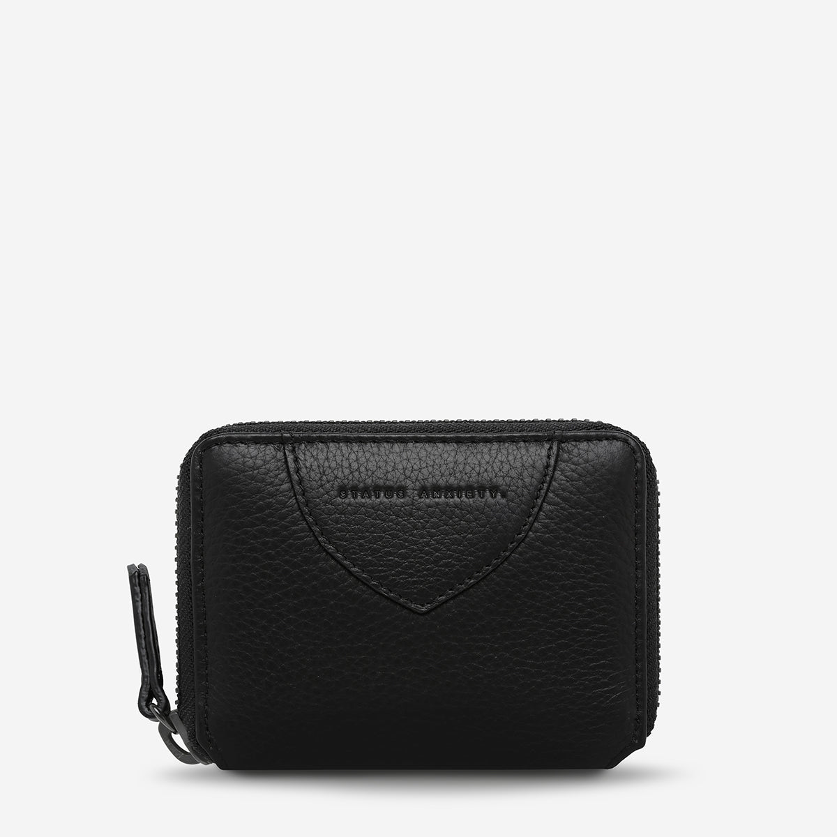 Wayward Black Leather Wallet | Status Anxiety® Official