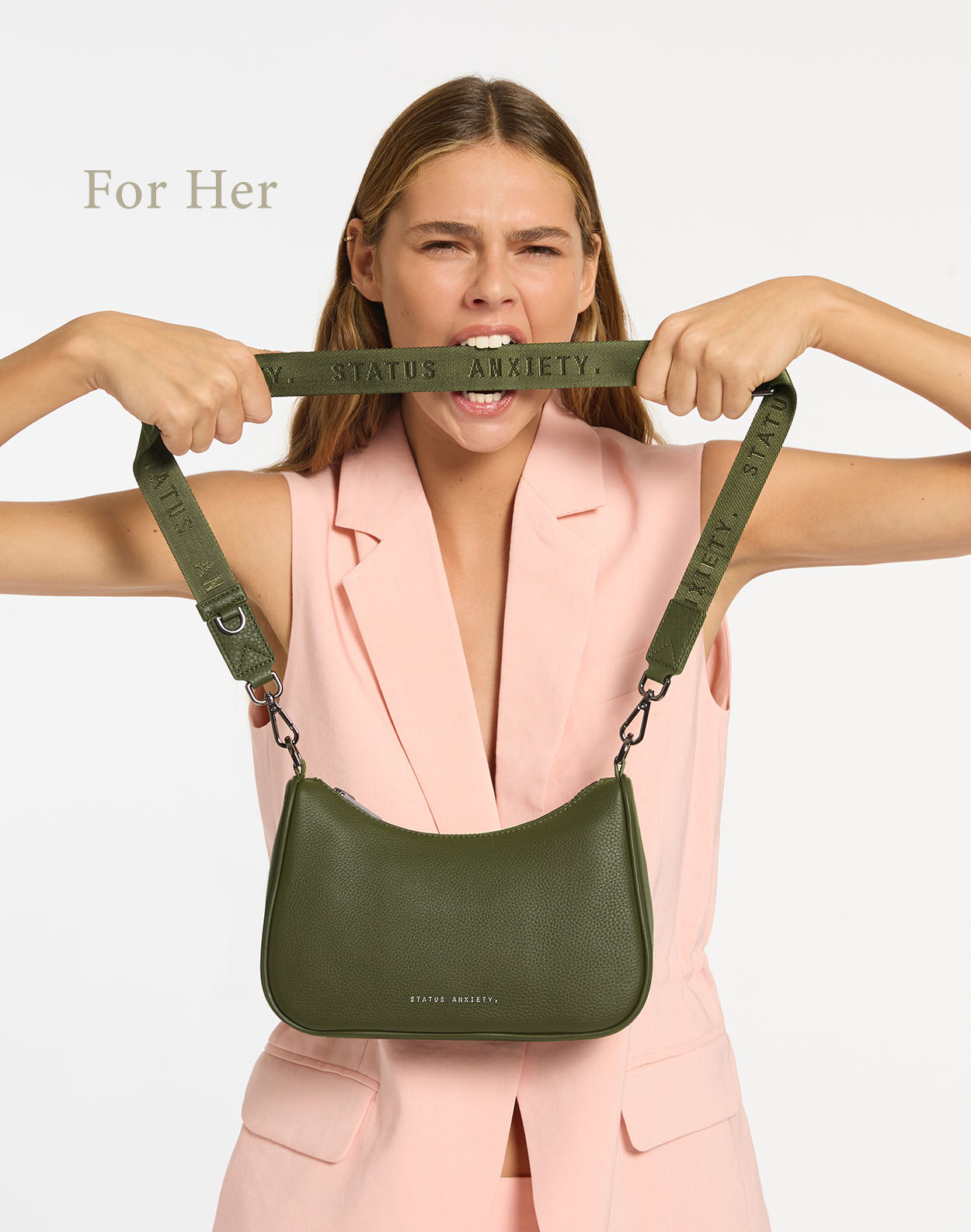 Zenith Women's Black Leather Bag | Status Anxiety®