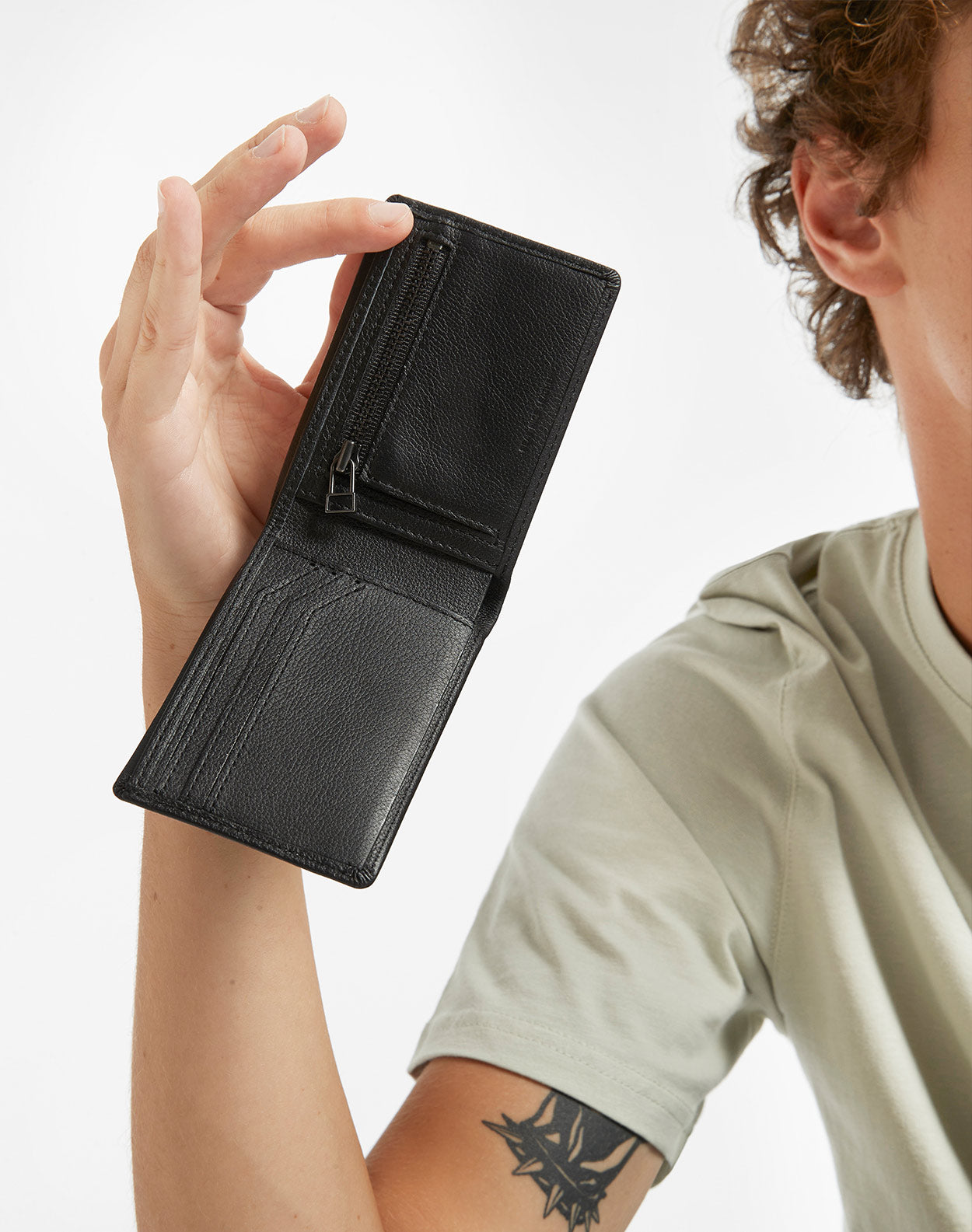 Status Anxiety Otis Leather Wallet