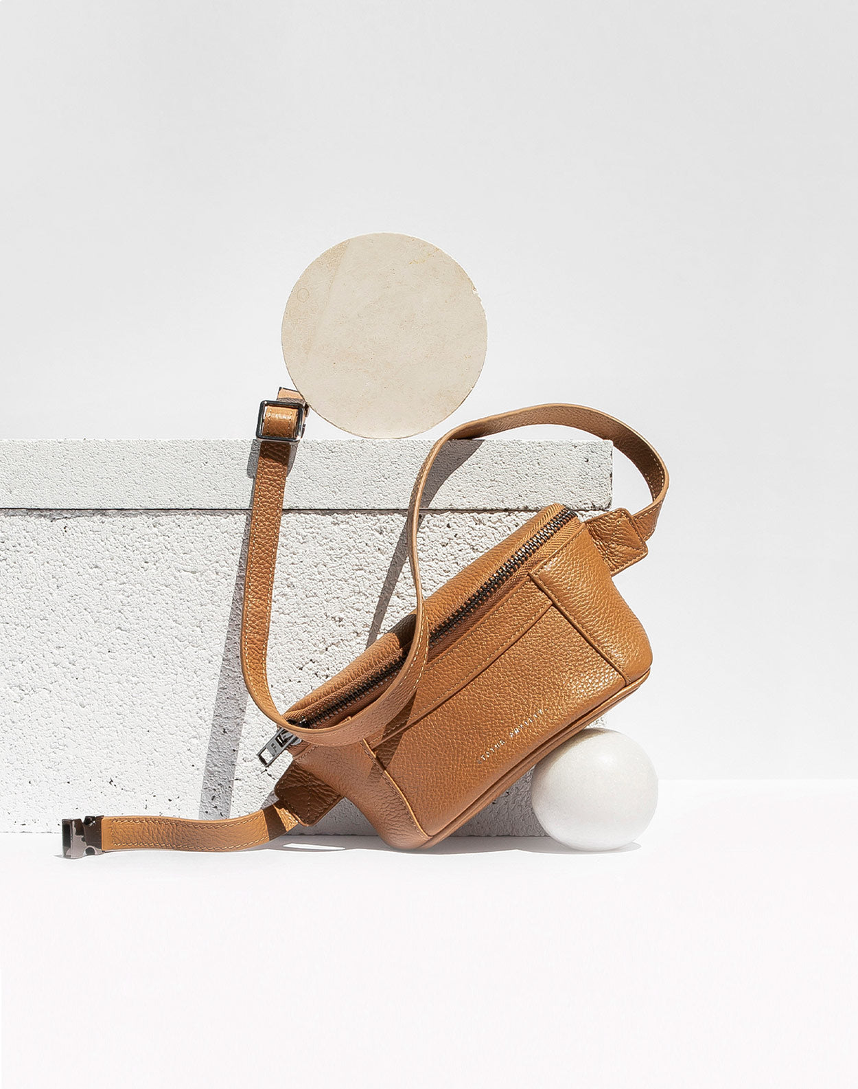 Status Anxiety Men's Leather Bum Bags