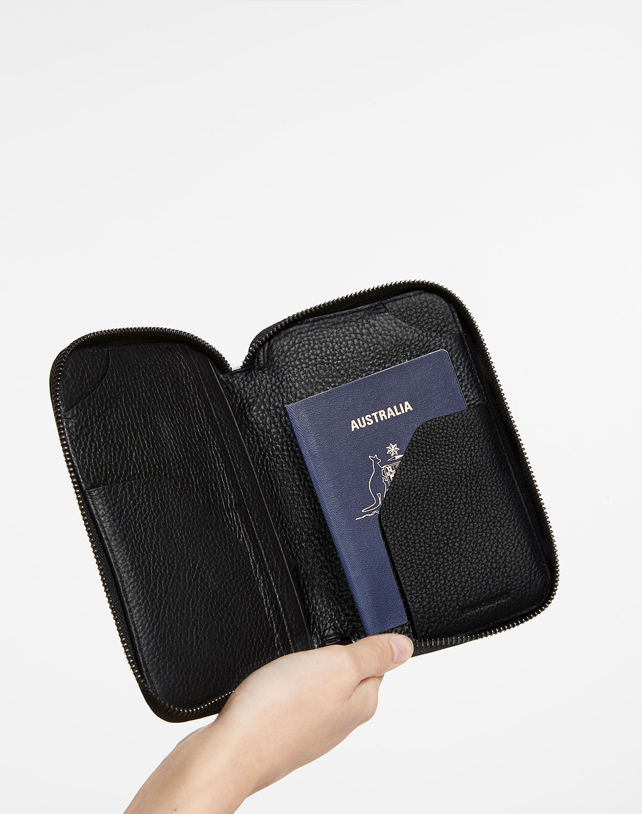Status Anxiety Men's Leather Travel Wallets