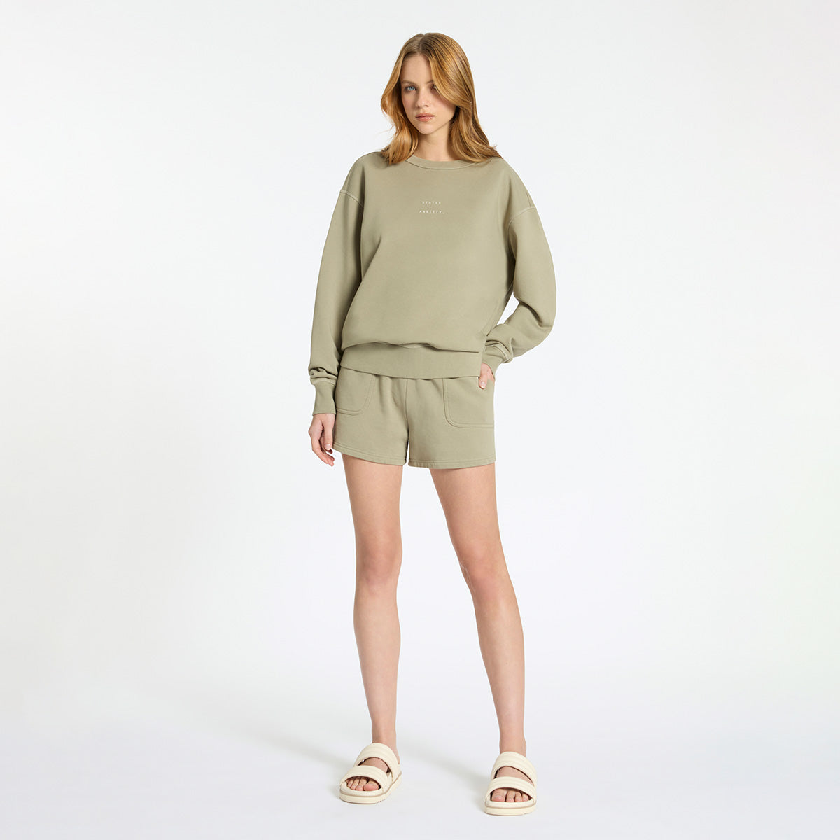 Status Anxiety Could be Nice Women's Jumper Washed Sage