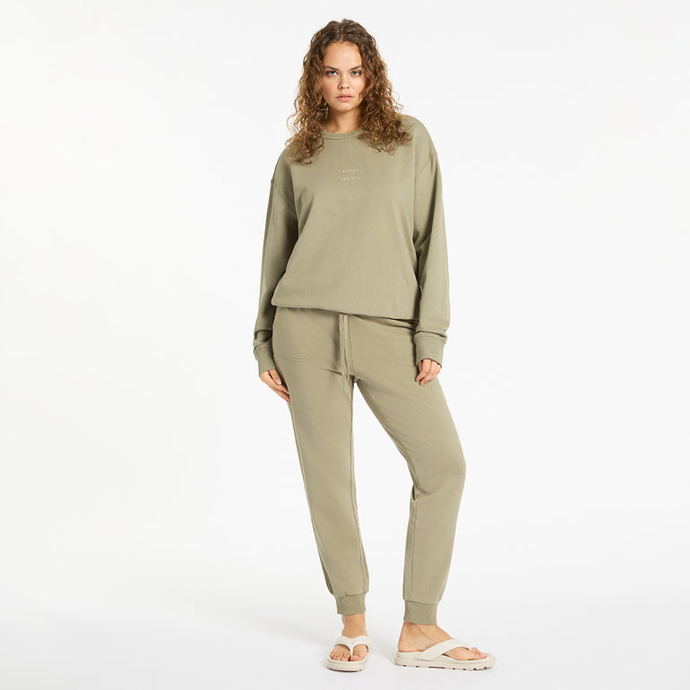 Status Anxiety Could be Nice Women's Jumper Washed Sage