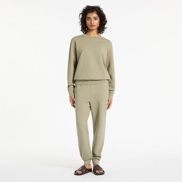 Status Anxiety Could be Nice Women's Jumper Washed Sage