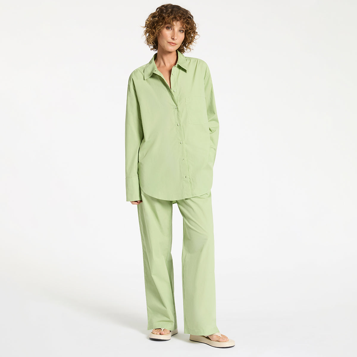 Status Anxiety Better Times Women's Shirt Honeydew