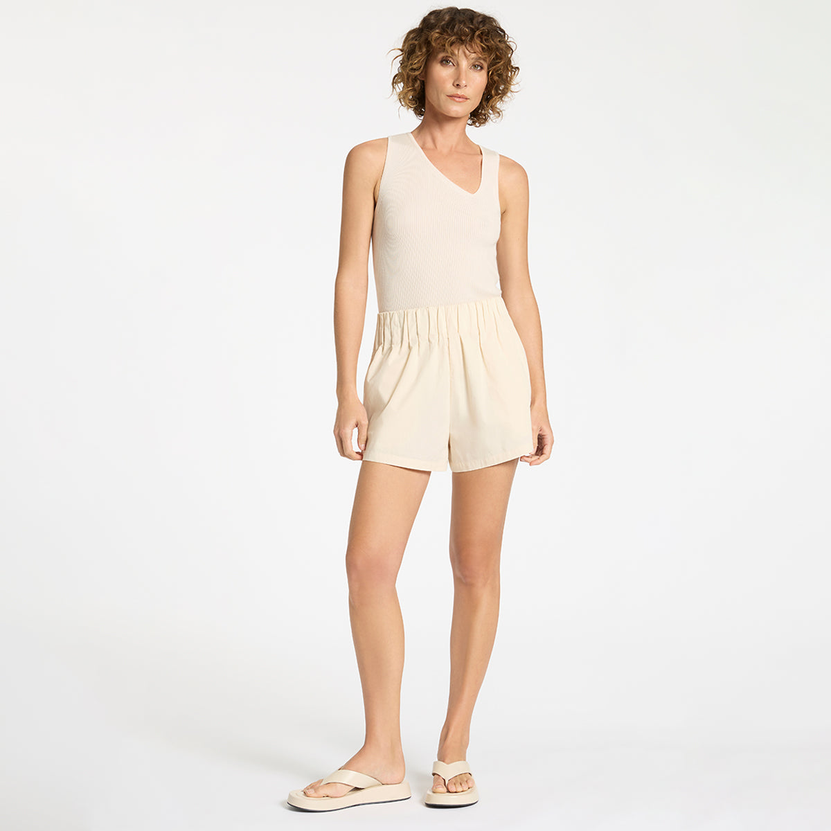 Status Anxiety Slow Motion Women's Shorts Bone