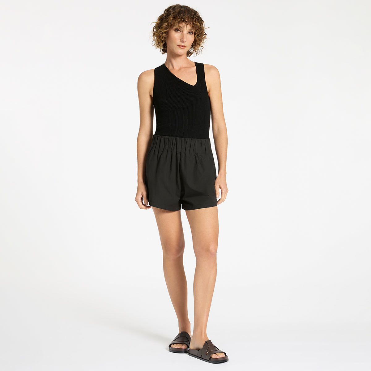 Status Anxiety Slow Motion Women's Shorts Soft Black