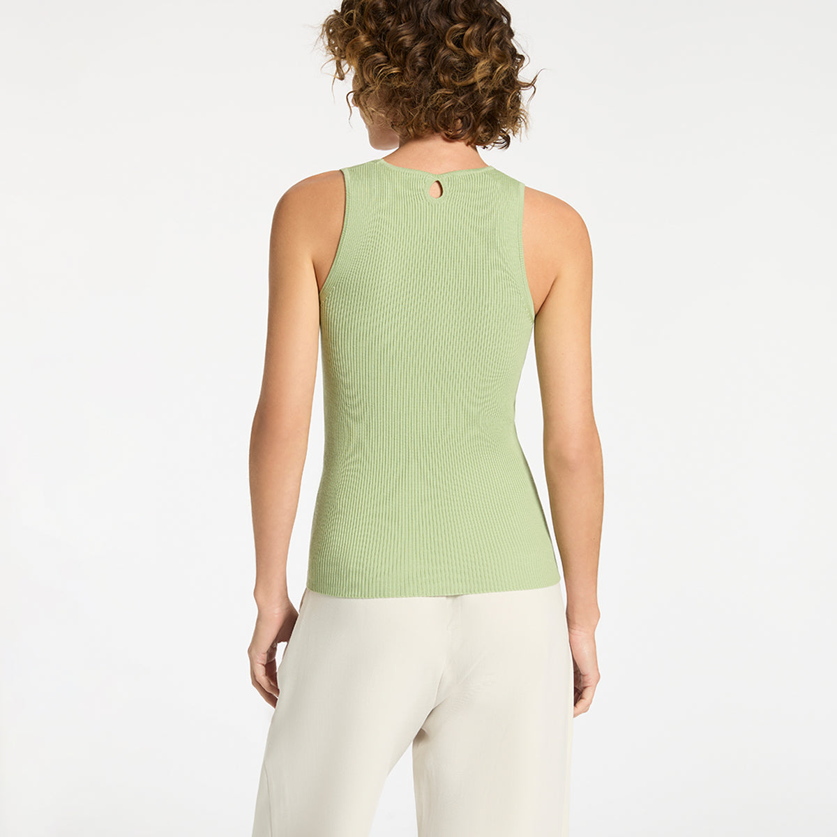 Status Anxiety Come Around Women's Knit Honeydew