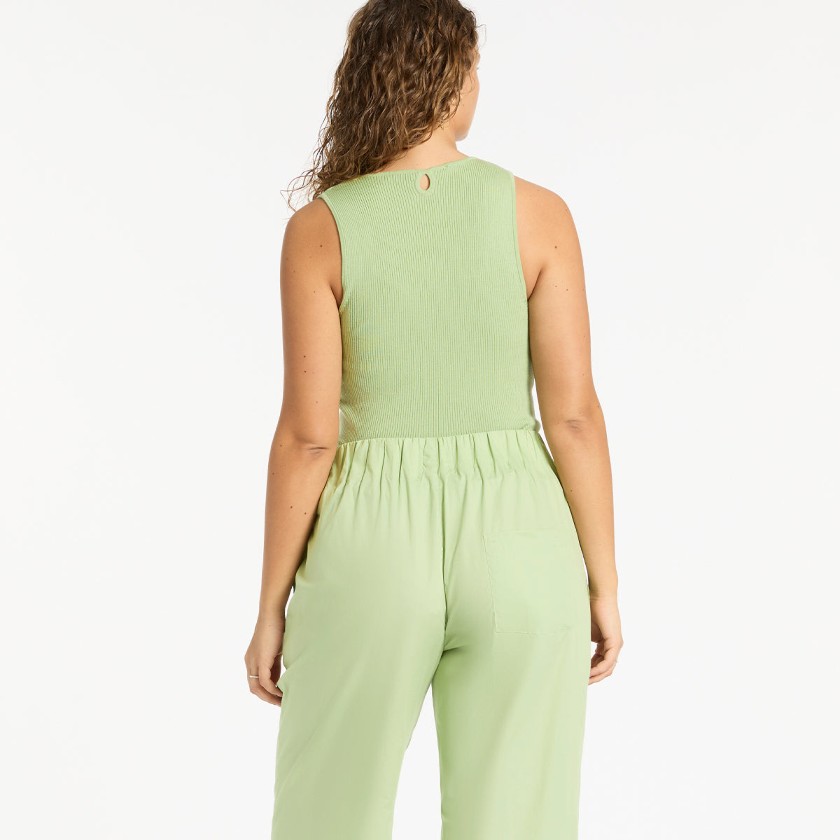 Status Anxiety Come Around Women's Knit Honeydew