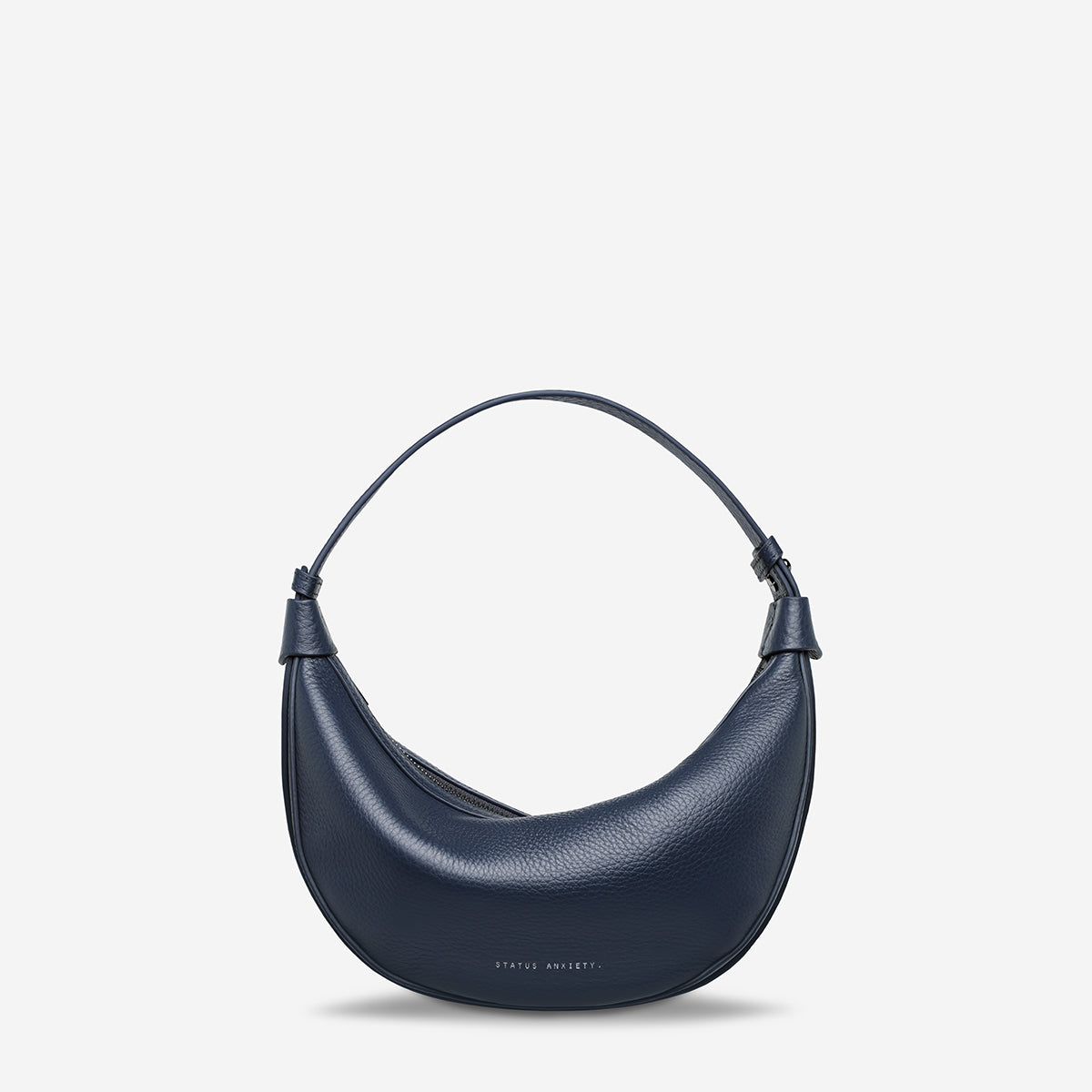 Status Anxiety Afterglow Women's Leather Bag Midnight Blue