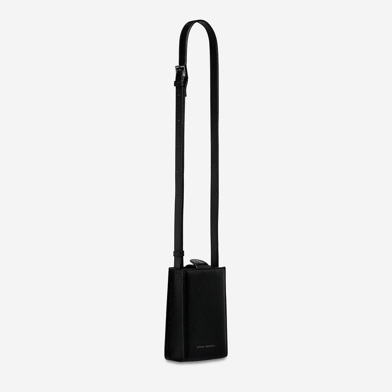 Status Anxiety As It Happens Women's Leather Bag Black