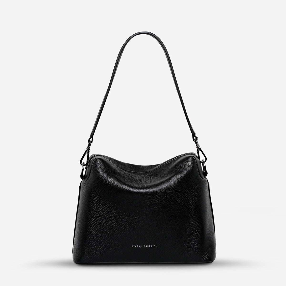 Status Anxiety By Some Miracle Women's Leather Bag Black