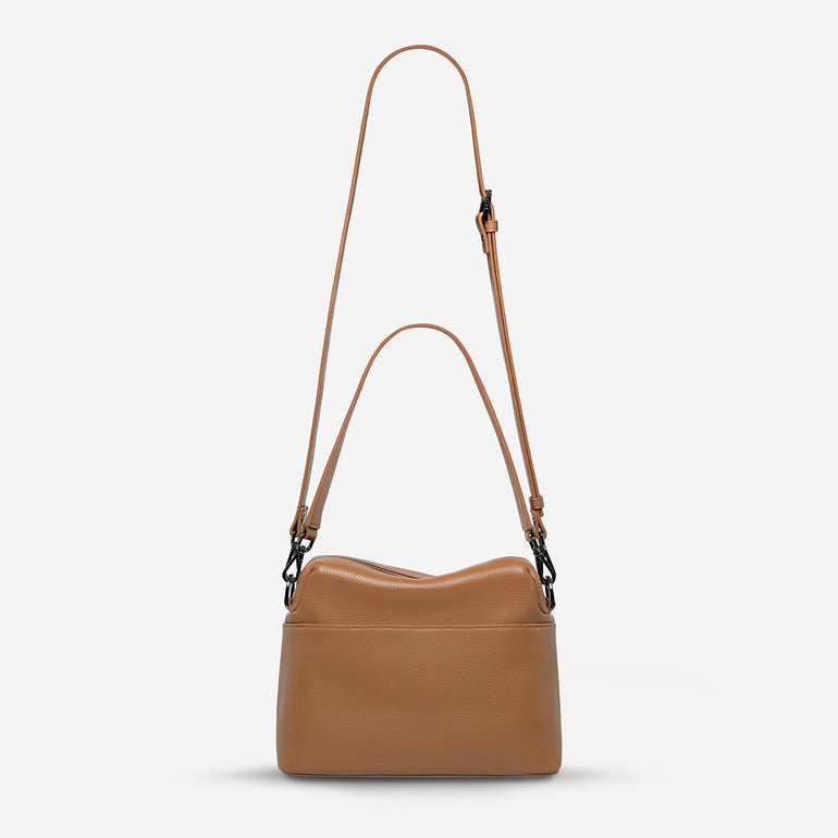 Status Anxiety By Some Miracle Women's Leather Bag Camel