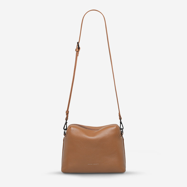 Status Anxiety By Some Miracle Women's Leather Bag Camel