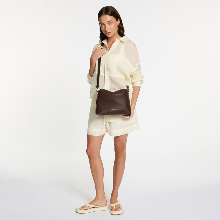 Status Anxiety By Some Miracle Women's Leather Bag Cocoa