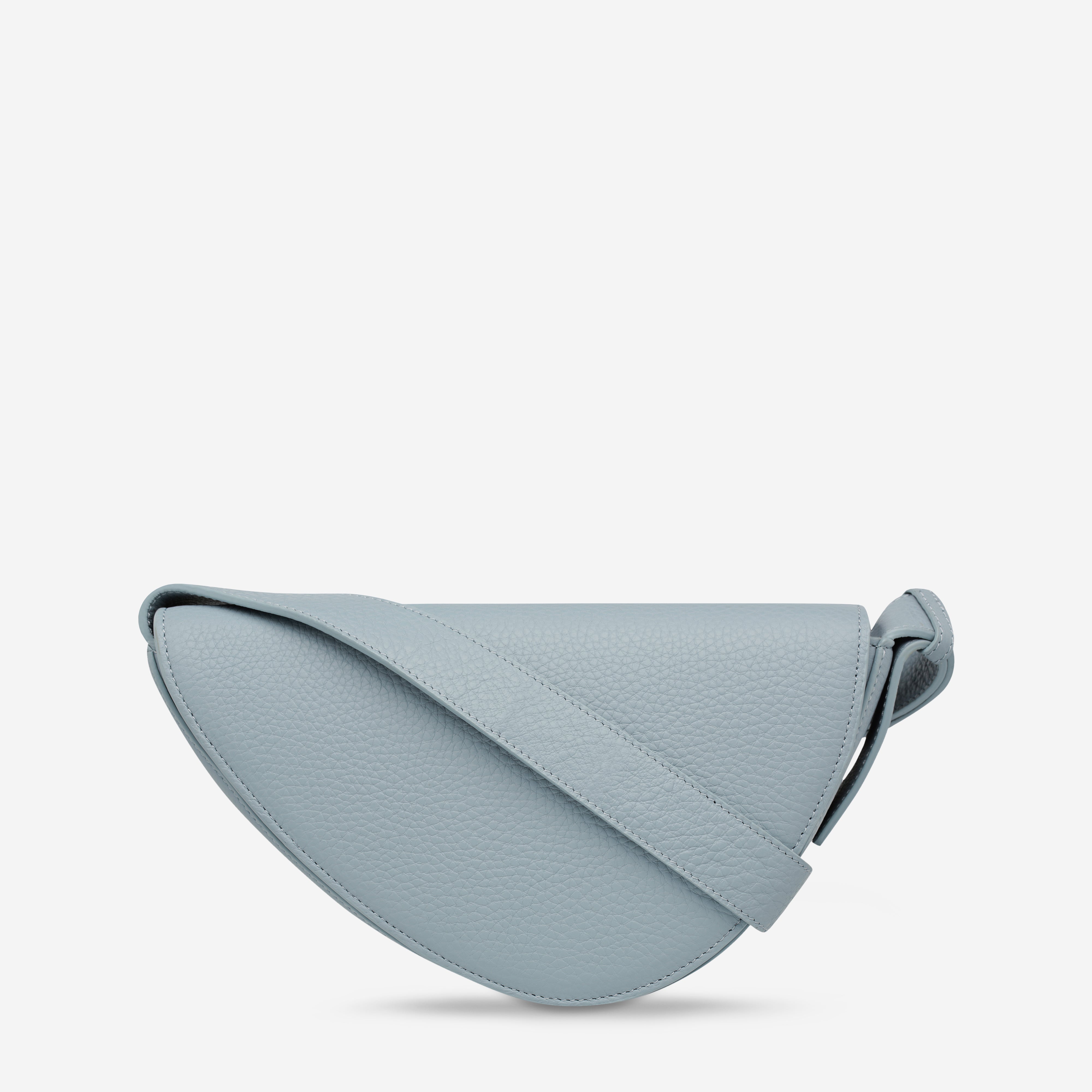 Status Anxiety Ethereal Women's Leather Crossbody Bag Powder Blue