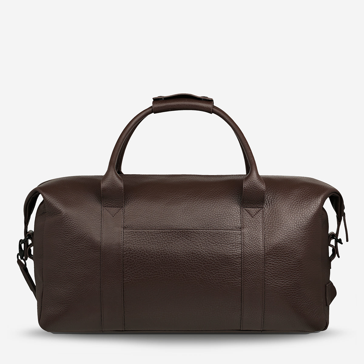 Status Anxiety Everything I Wanted Leather Duffle Bag Cocoa