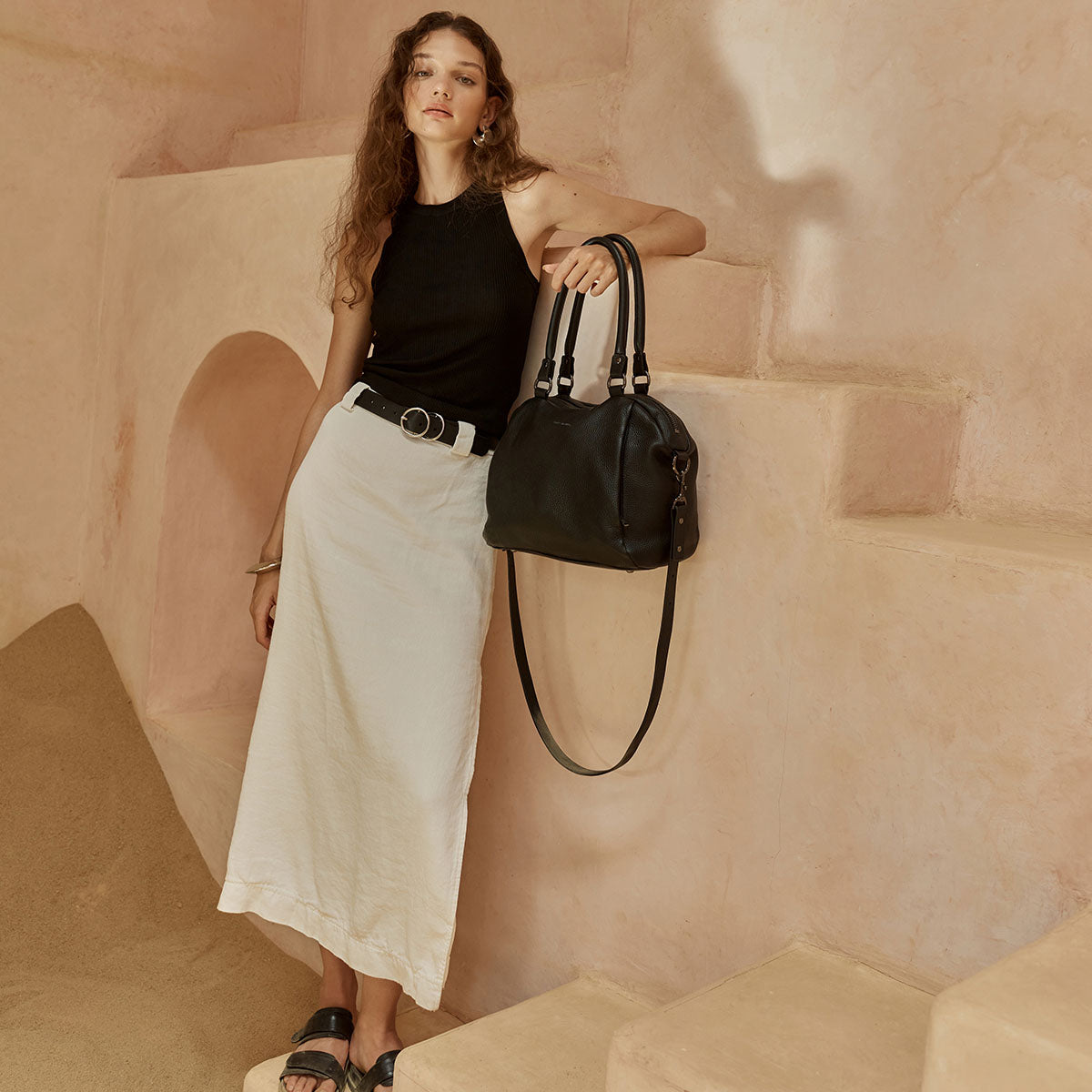 [STATUS ANXIETY]*Force of Being*ショルダーバッグ Status Anxiety - Force of Being Bag (Black Bubble) – Dear