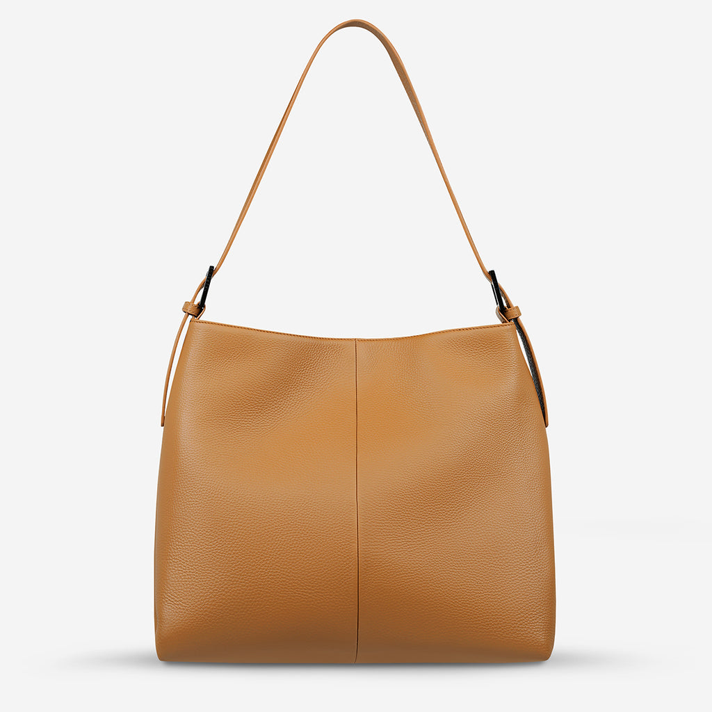 About It Women's Tan Leather Tote Bag Status Anxiety®