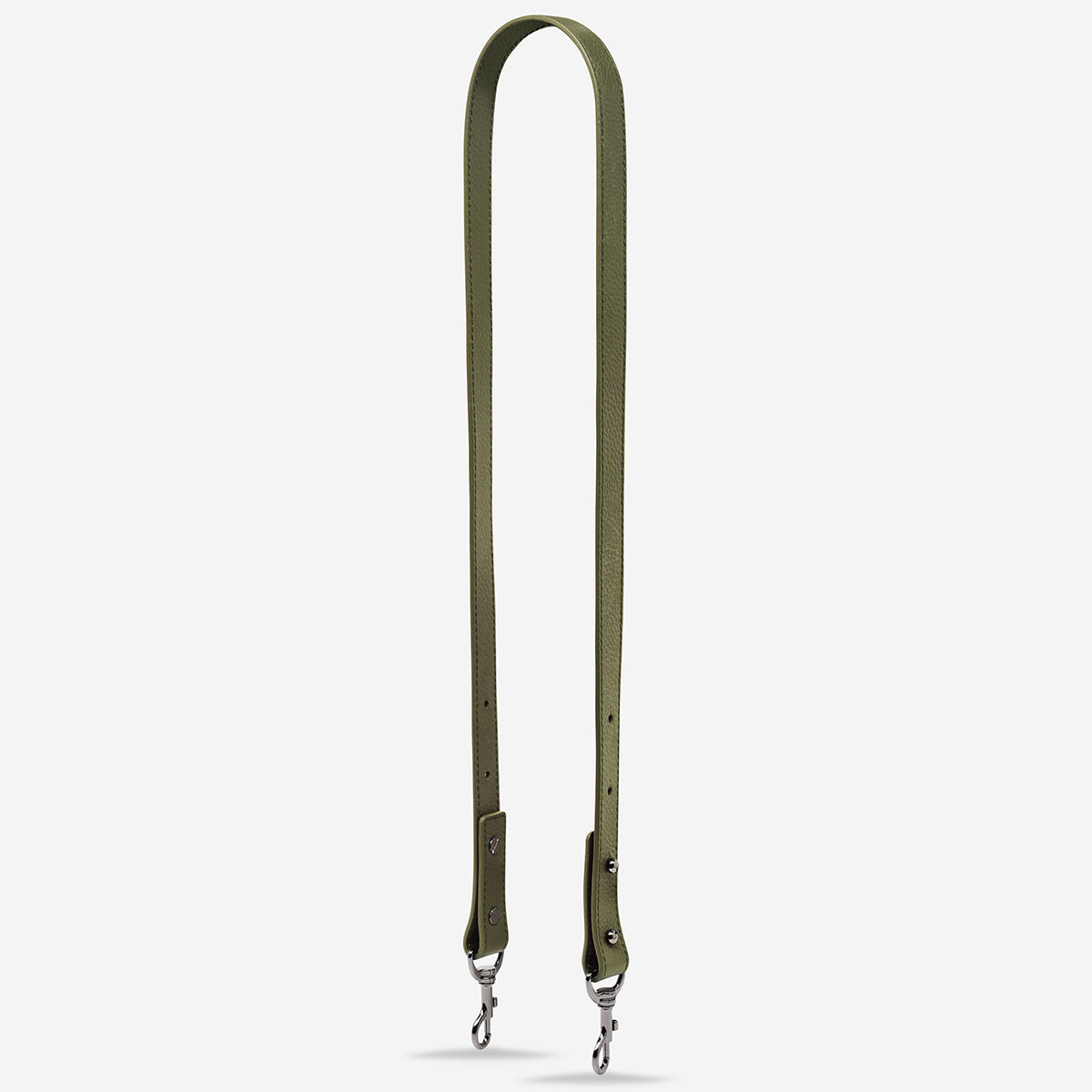 Status Anxiety Khaki Medium Leather Strap for Bags 