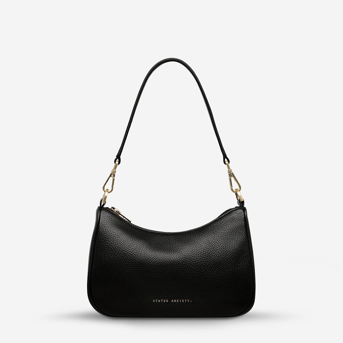 Status Anxiety Look Both Ways Handbag Black/Gold
