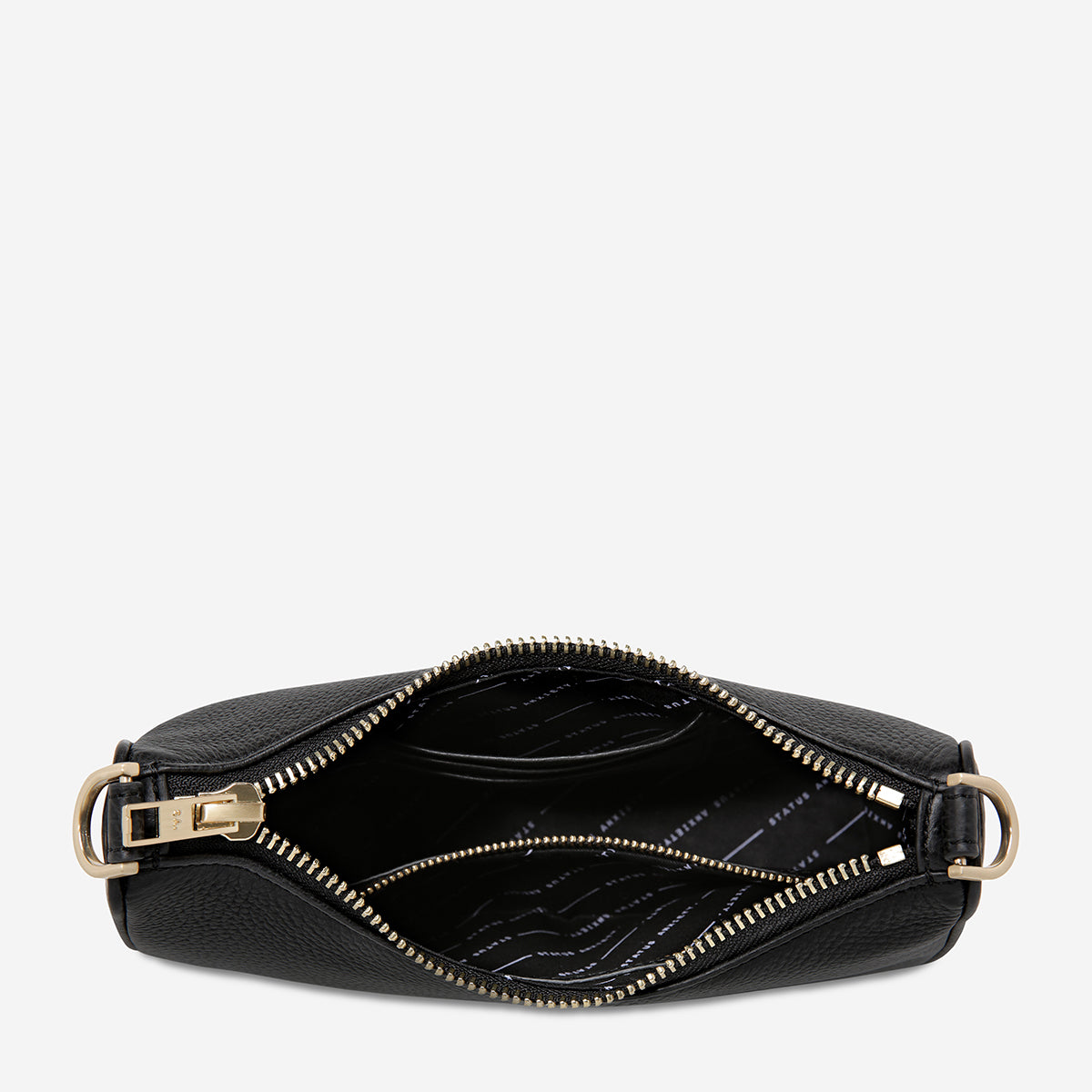 Status Anxiety Look Both Ways Handbag Black/Gold