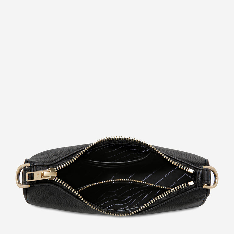 Status Anxiety Look Both Ways Handbag Black/Gold