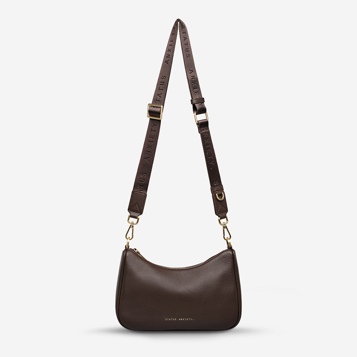 Status Anxiety Look Both Ways Handbag Cocoa/Gold