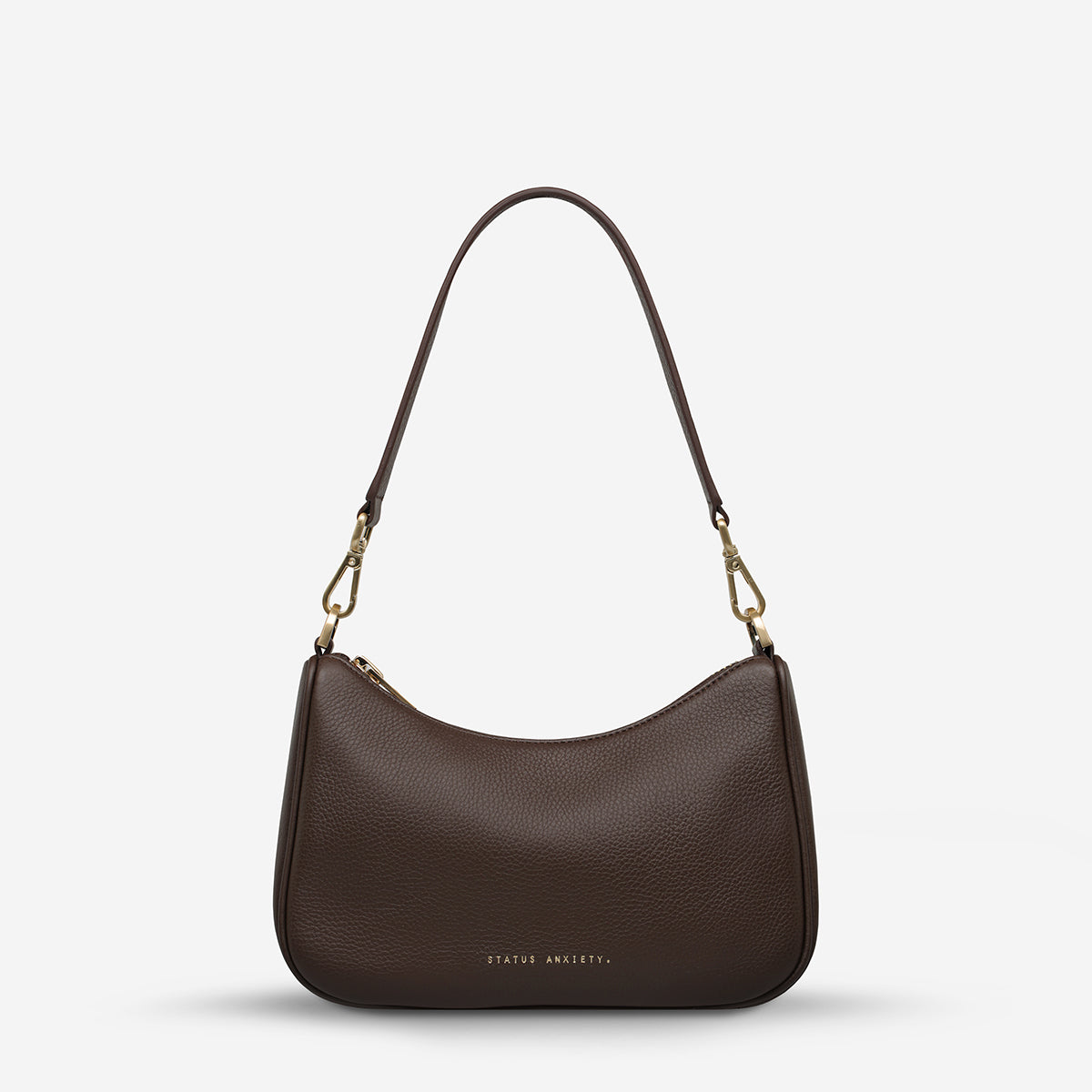 Status Anxiety Look Both Ways Handbag Cocoa/Gold