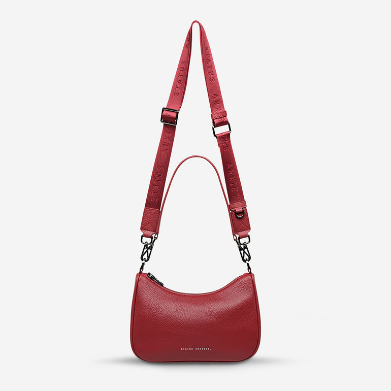Status Anxiety Look Both Ways Handbag Rouge